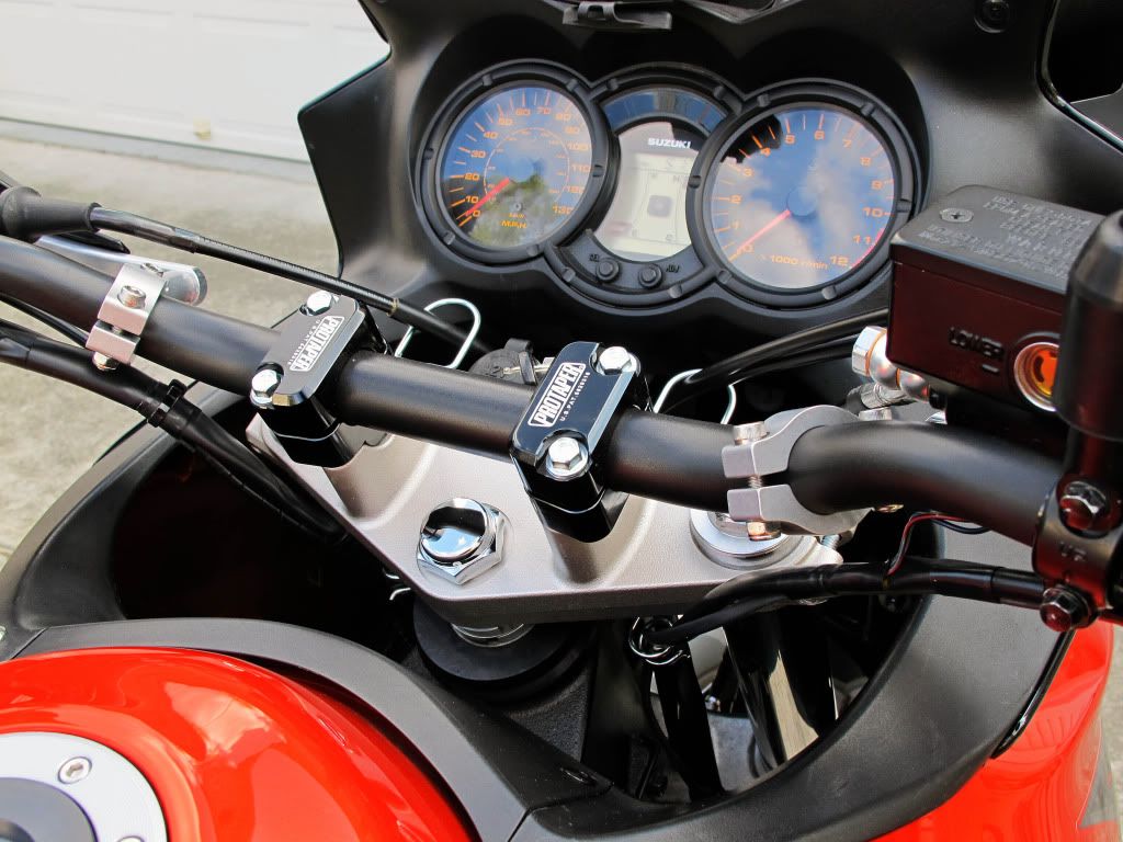 Pro Taper Handlebars Installed StromTrooper